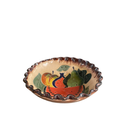 Égouttoir à fruits en céramique signé Aparicio - Ref 1140