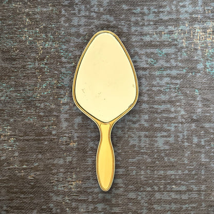 Miroir biseauté - face à main années 50 - Ref 1390