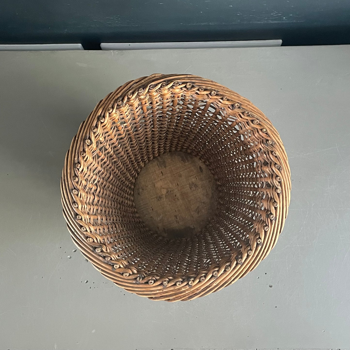 Cache pot en rotin - Ref 1129