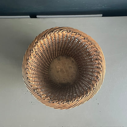 Cache pot en rotin - Ref 1129