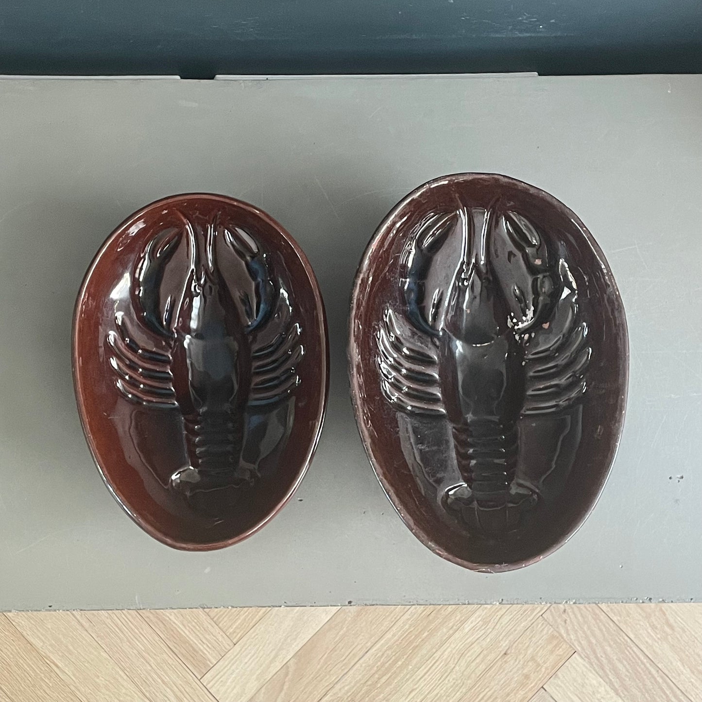 Lot de 2 moules à terrine homard - Ref 1134