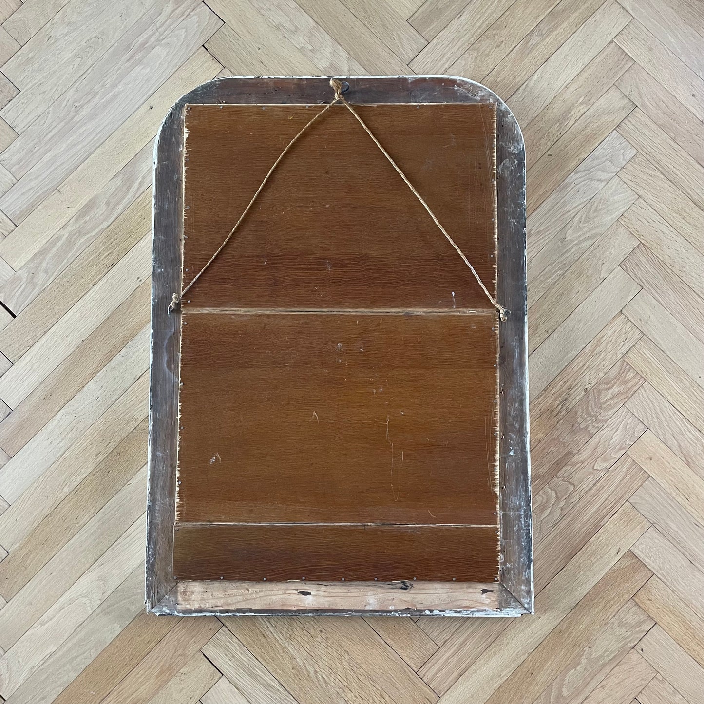 Miroir trumeau en bois peint - Ref 1210
