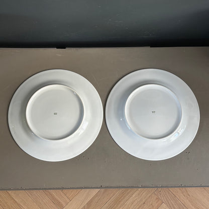 Paire d'assiettes Picasso en porcelaine de Limoges - Ref 1324