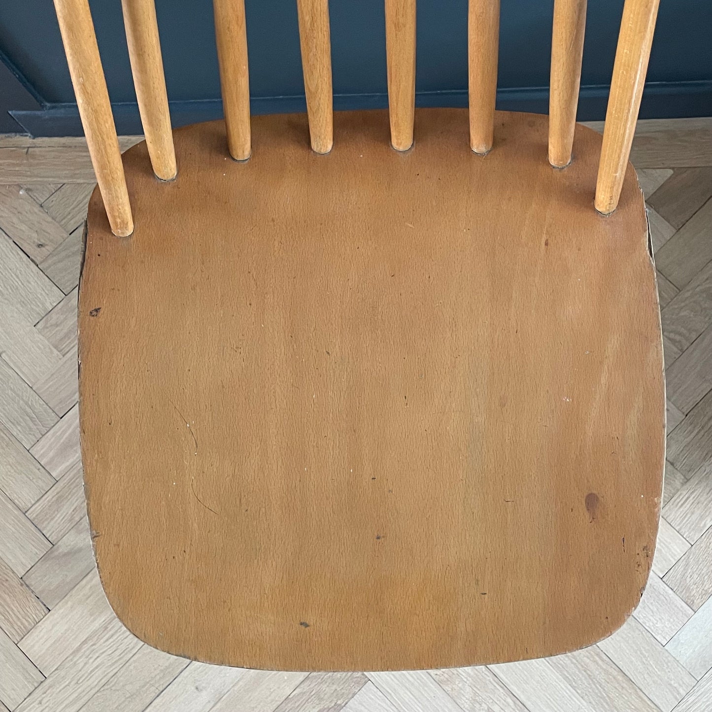 Chaise scandinave à barreaux 1950 - Ref 1209