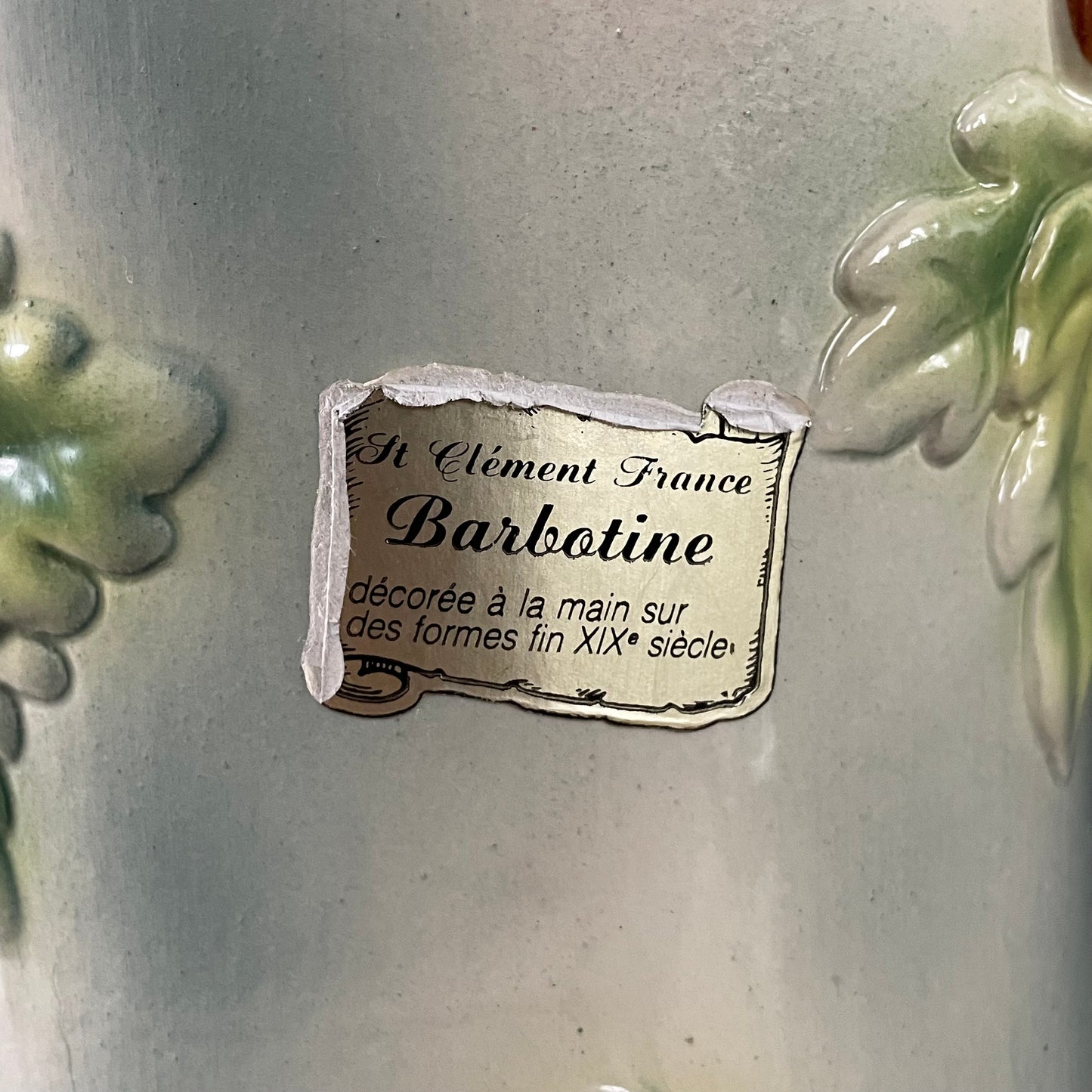 Colonne en barbotine Saint Clément - Ref 1187