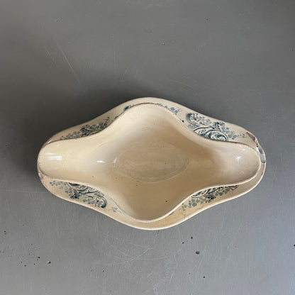 Saucière en Terre de fer Longwy modèle Russe - Ref 939