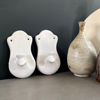 Paire d’appliques en porcelaine - Ref 1386
