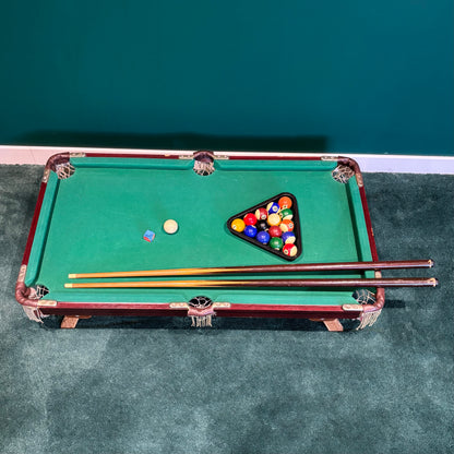 Billard de table ancien et complet - Ref 1385