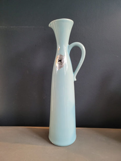 Carafe Georges Monin en porcelaine bleu ciel - ref 155