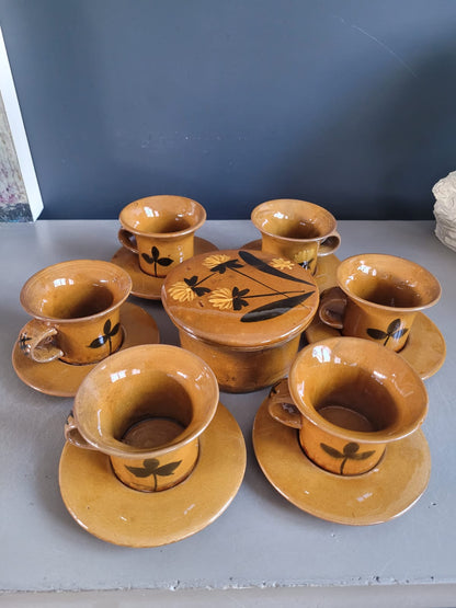 Vintage porcelain coffee set