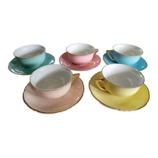 Service à café faience d'Orchies - ref 131