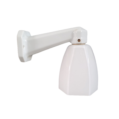 Applique en porcelaine et verre  - Ref 589