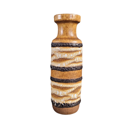 Vase West Germany fat lava - Ref 496