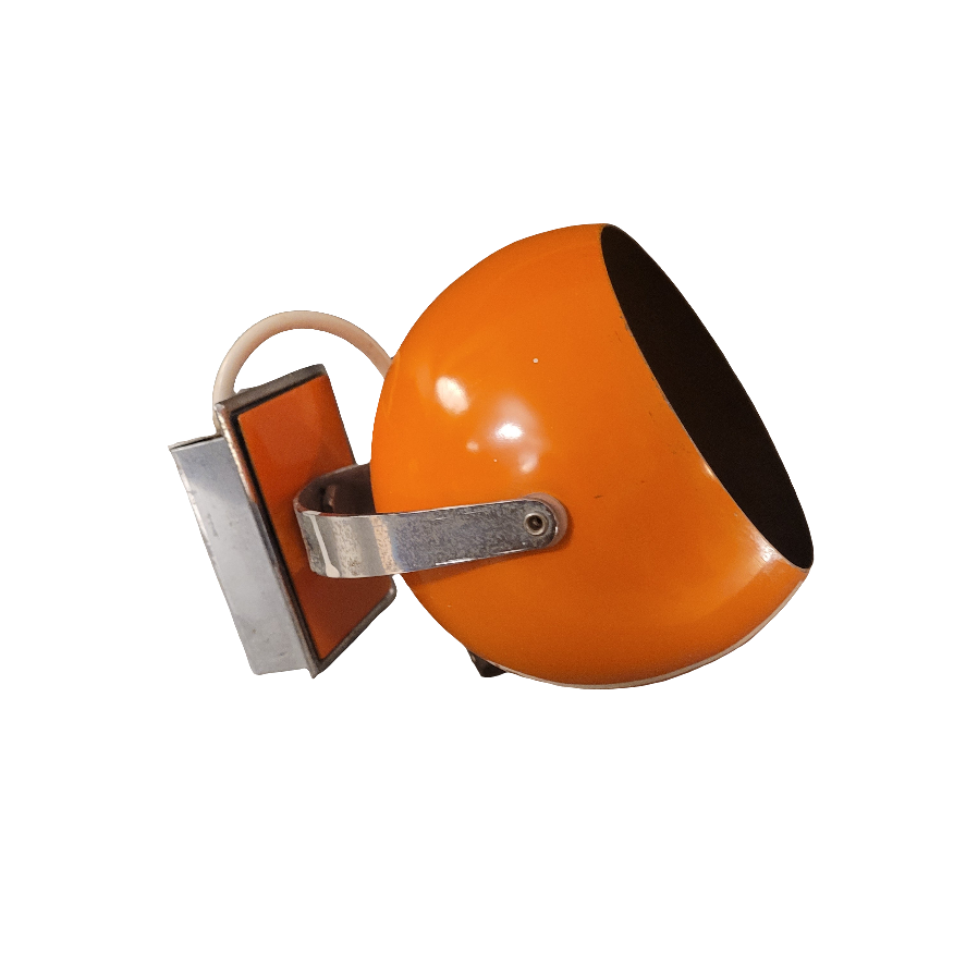 Applique eye ball vintage orange - Ref 785