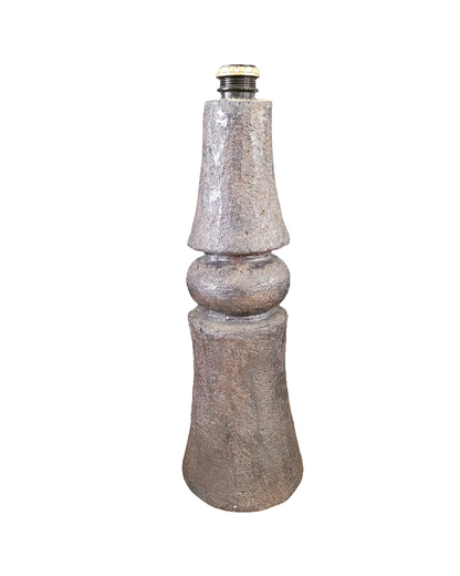 Pied de lampe vintage en béton  - pièce unique - Ref 498