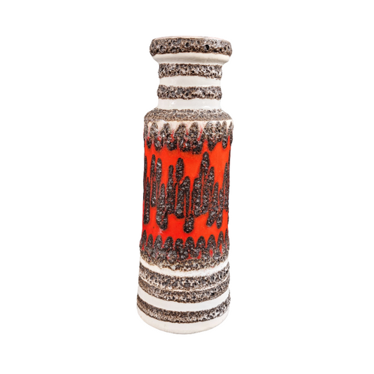 Vase fat lava West Germany Scheurich - Ref 590