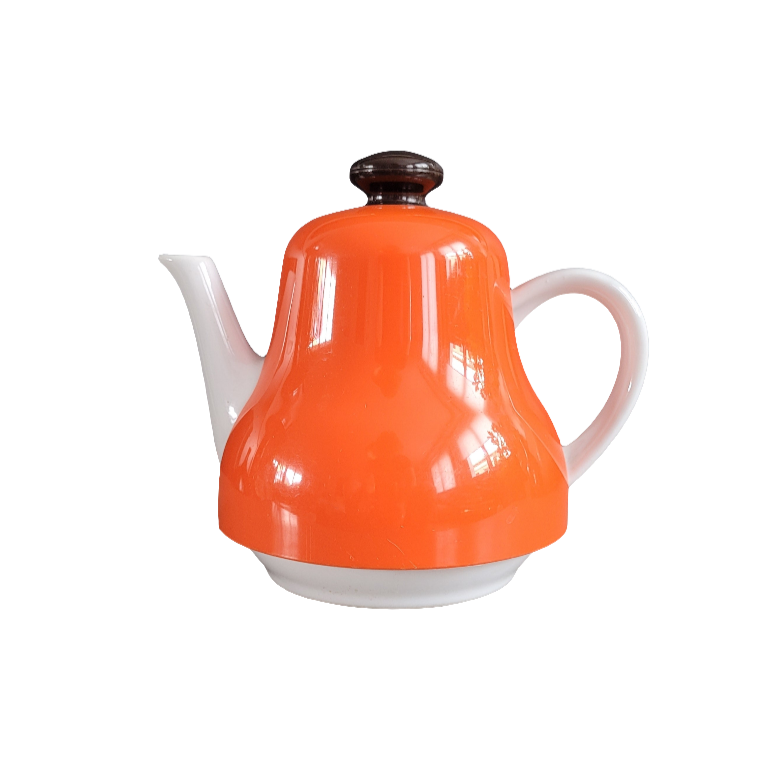 Théière porcelaine avec capuchon plastique - Ref 456