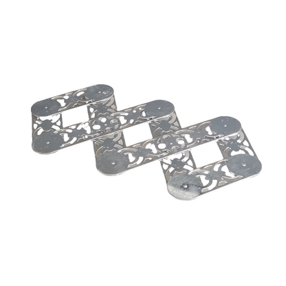 Grand dessous de plat articulé en inox - Ref 404