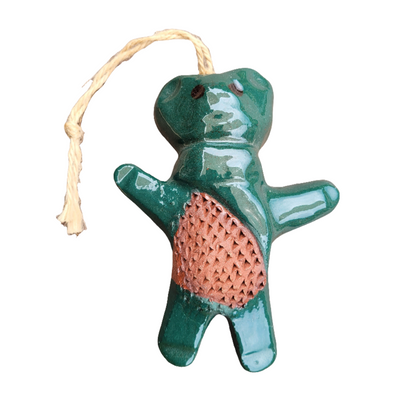 Râpe à ail en terre cuite vernissee - Ref 371