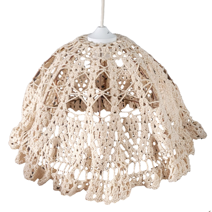 Suspension en crochet vintage- Ref 69