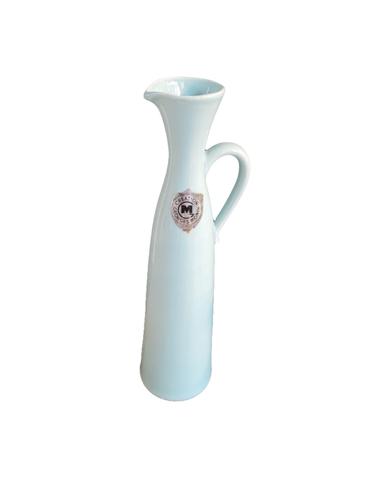 Carafe Georges Monin en porcelaine bleu ciel - ref 155