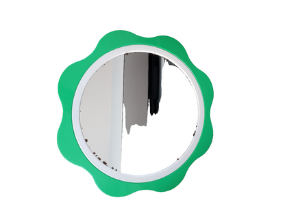 Miroir flower plastique du designer finlandais Makisen Kuvastin - Ref 508