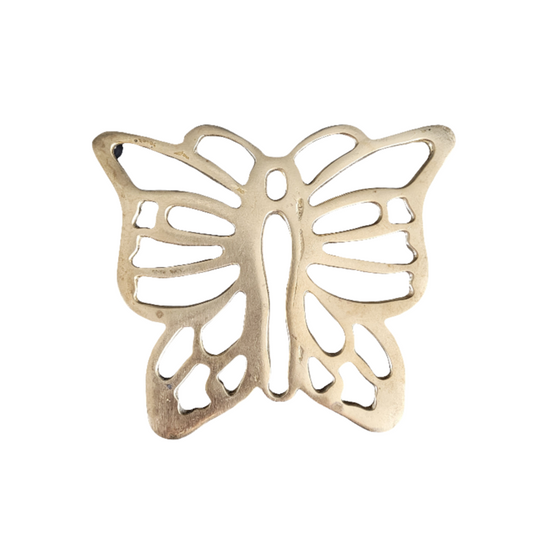 Dessous de plat papillon en laiton - Ref 452