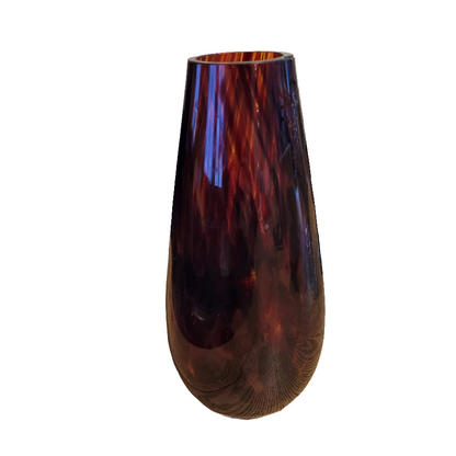 Vase en verre façon écaille - Ref 79