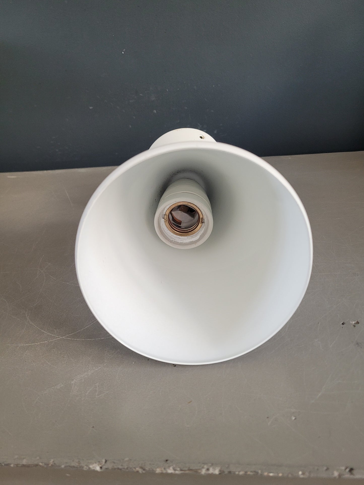 Applique articulée vintage en métal laqué douille céramique- Ref 849