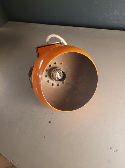 Applique eye ball vintage orange - Ref 785