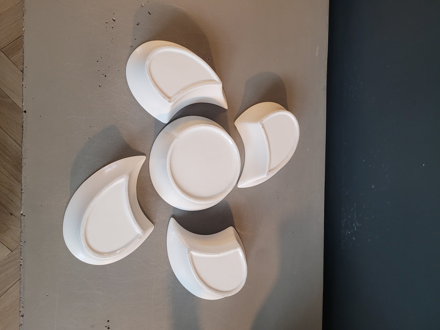 Service à apéritif 70's en céramique- Ref 629