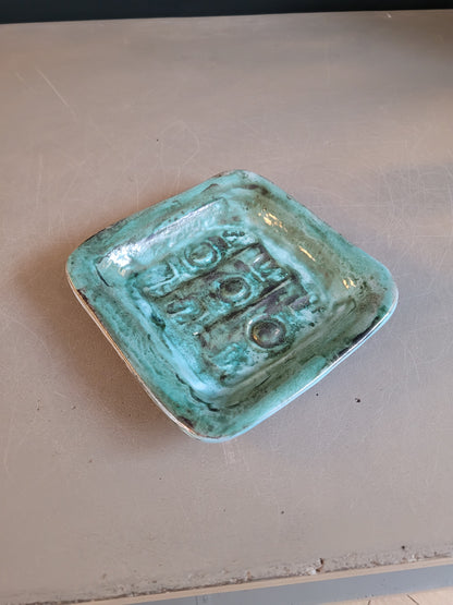 Vide-poche ancien en céramique signé MY - Ref 163