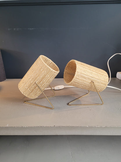 Paire de lampes orientables vintage - Ref 528