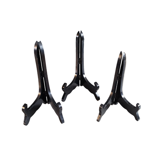 3 supports pour assiettes décoratives- Ref 748