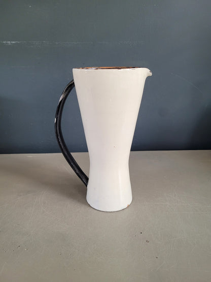 Pichet diabolo vintage noir et blanc - Ref 572