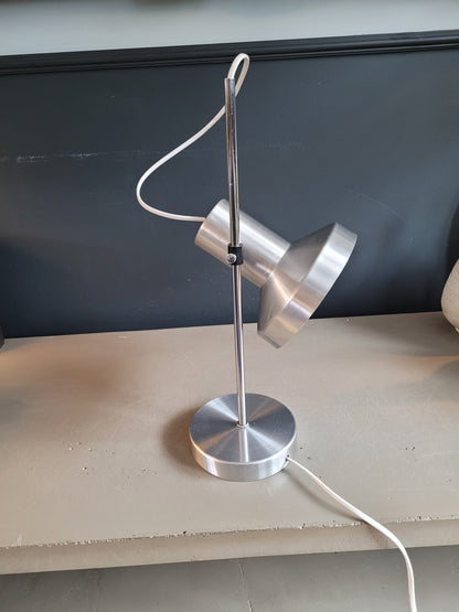 Lampe de bureau orientable vintage en aluminium - Ref 685