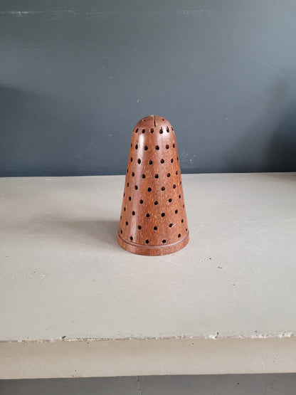 Ancien présentoir à sucettes en bois - Ref 1043