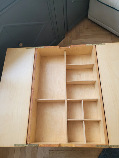 Travailleuse vintage / bout de canapé - Ref 671