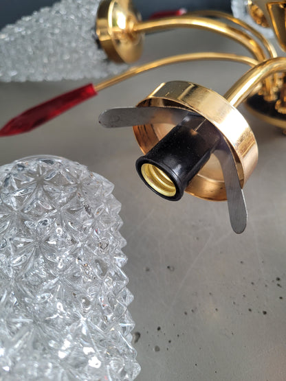 Lustre 5 feux 80-90's - Ref 469