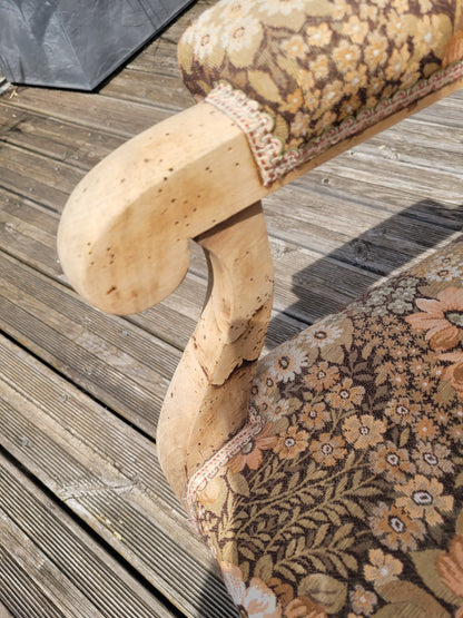 Fauteuil Voltaire ancien rénové- Ref 467