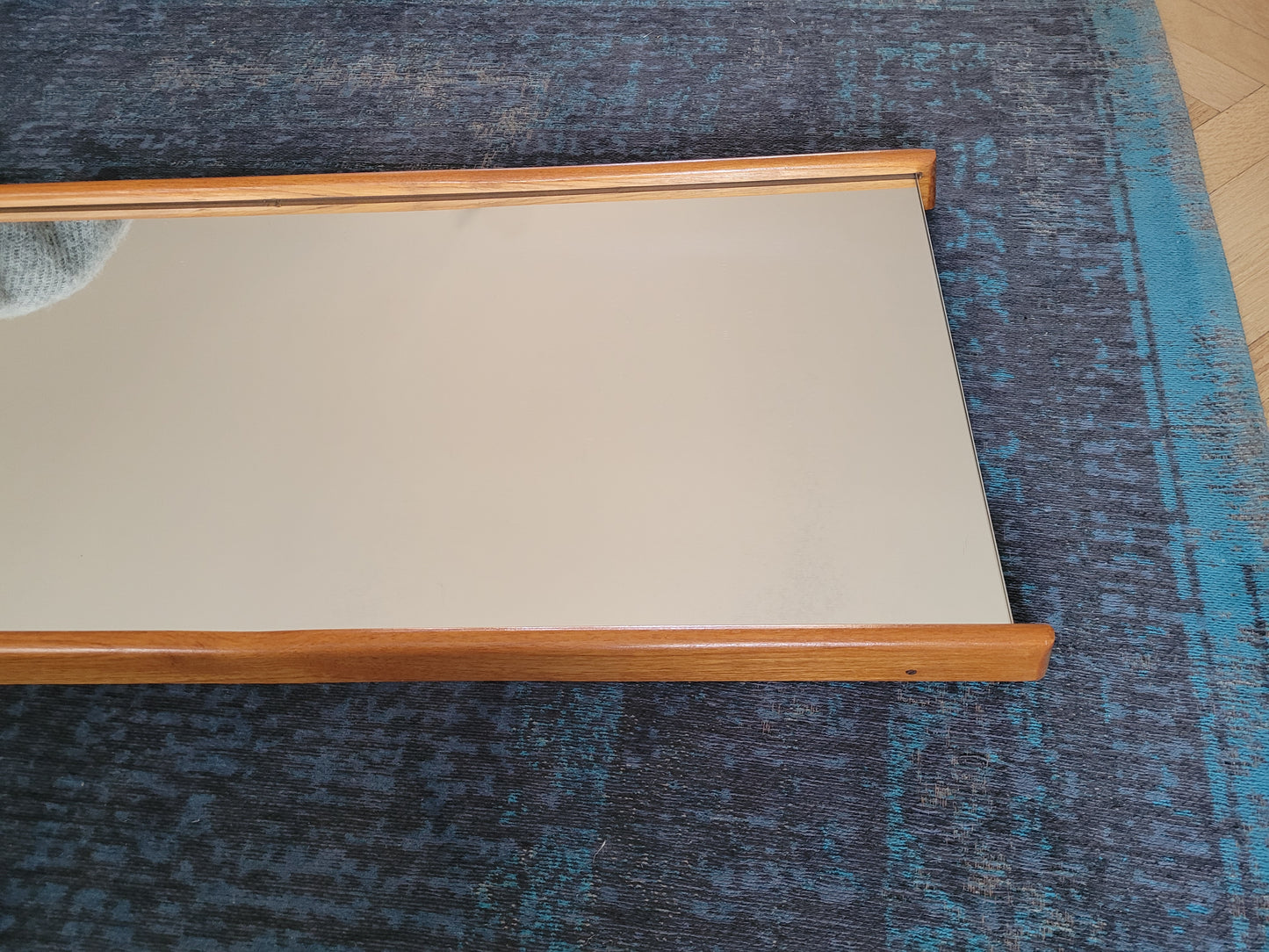 Miroir scandinave en teck - Ref 1016