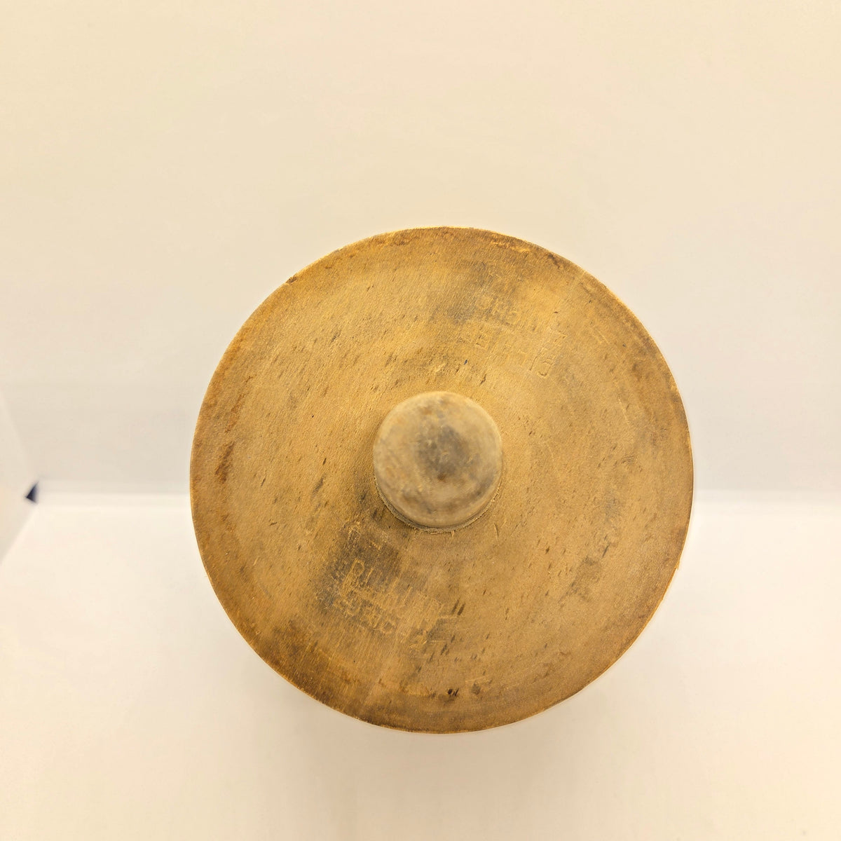 Forme à chapeaux ancienne en bois - Marotte sur pied - Ref 1417