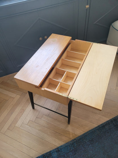 Travailleuse vintage / bout de canapé - Ref 671