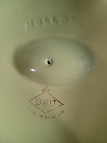 Marmite en fonte émaillée jaune DRU Holland - Ref 842