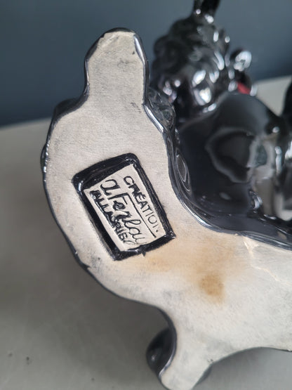 Carafe caniche Création Albert Ferlay Vallauris - Ref 801