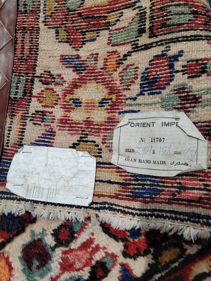 Tapis d'Iran en laine - Fait main - 274x158cm - Ref 795