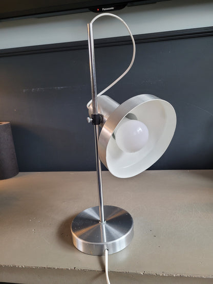Lampe de bureau orientable vintage en aluminium - Ref 685