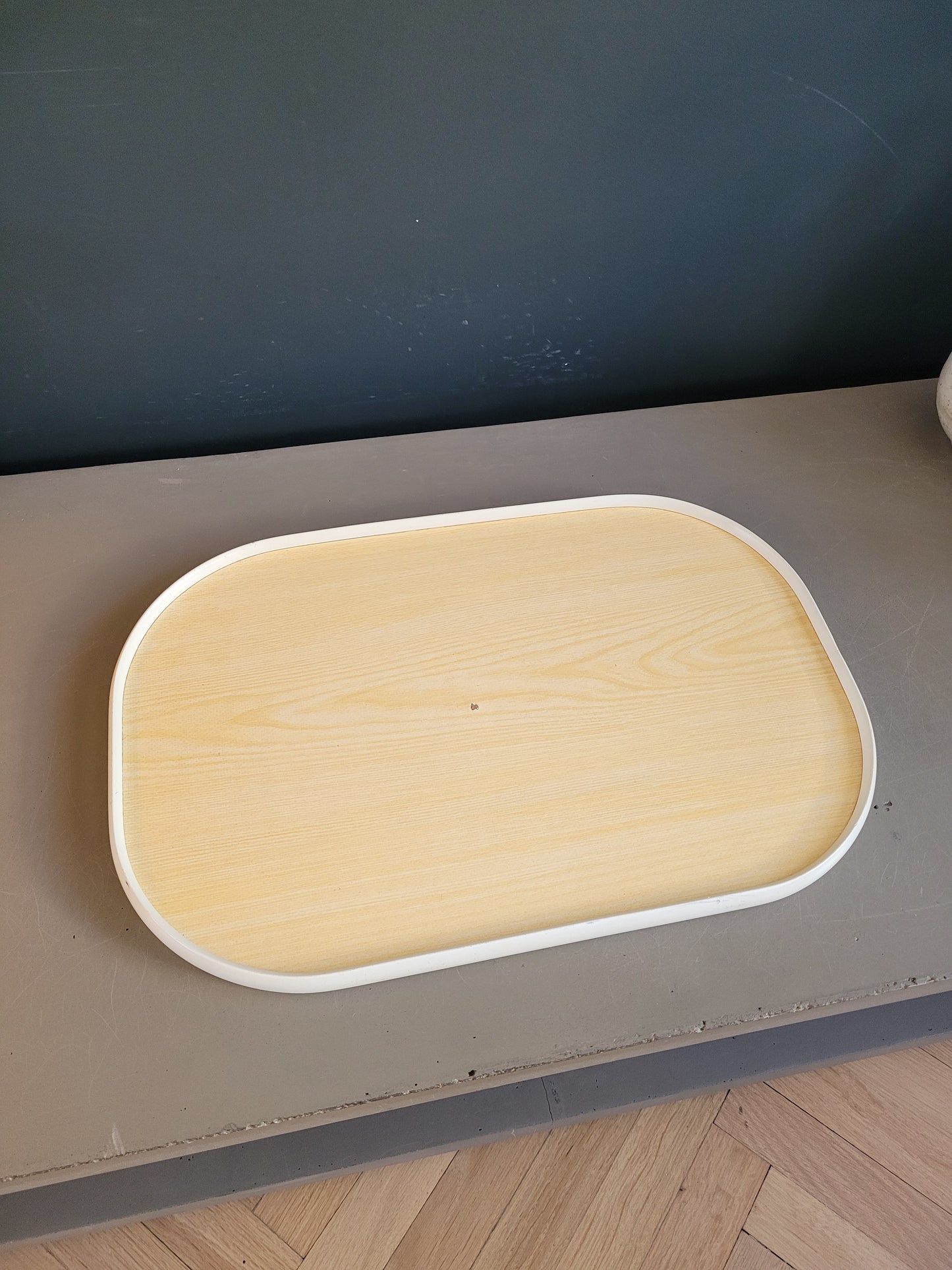 Plateau vintage en melaminé serigraphié - Ref 647