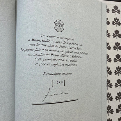 Livre d’art biographie de Ligabue dans son coffret - Ref 1332