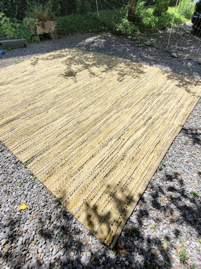 Tapis en laine tissé vintage - Ref 1048